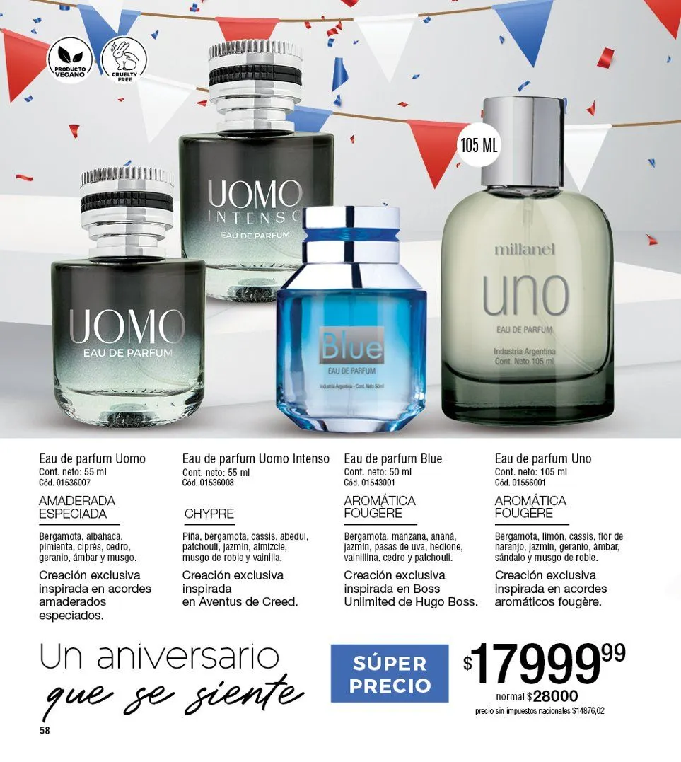 Ofertas de Ofertas Millanel  30 de marzo al 26 de abril 2026 - Página 58 del catálogo