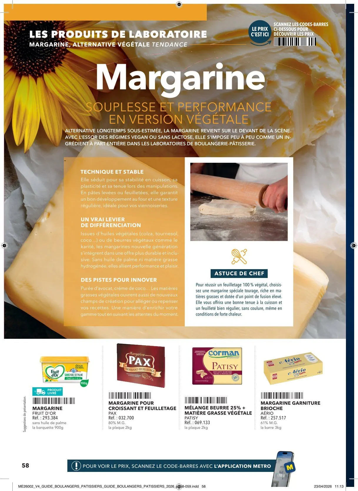 CATALOGUE du 29 avril au 31 mai 2026 - Catalogue page 58