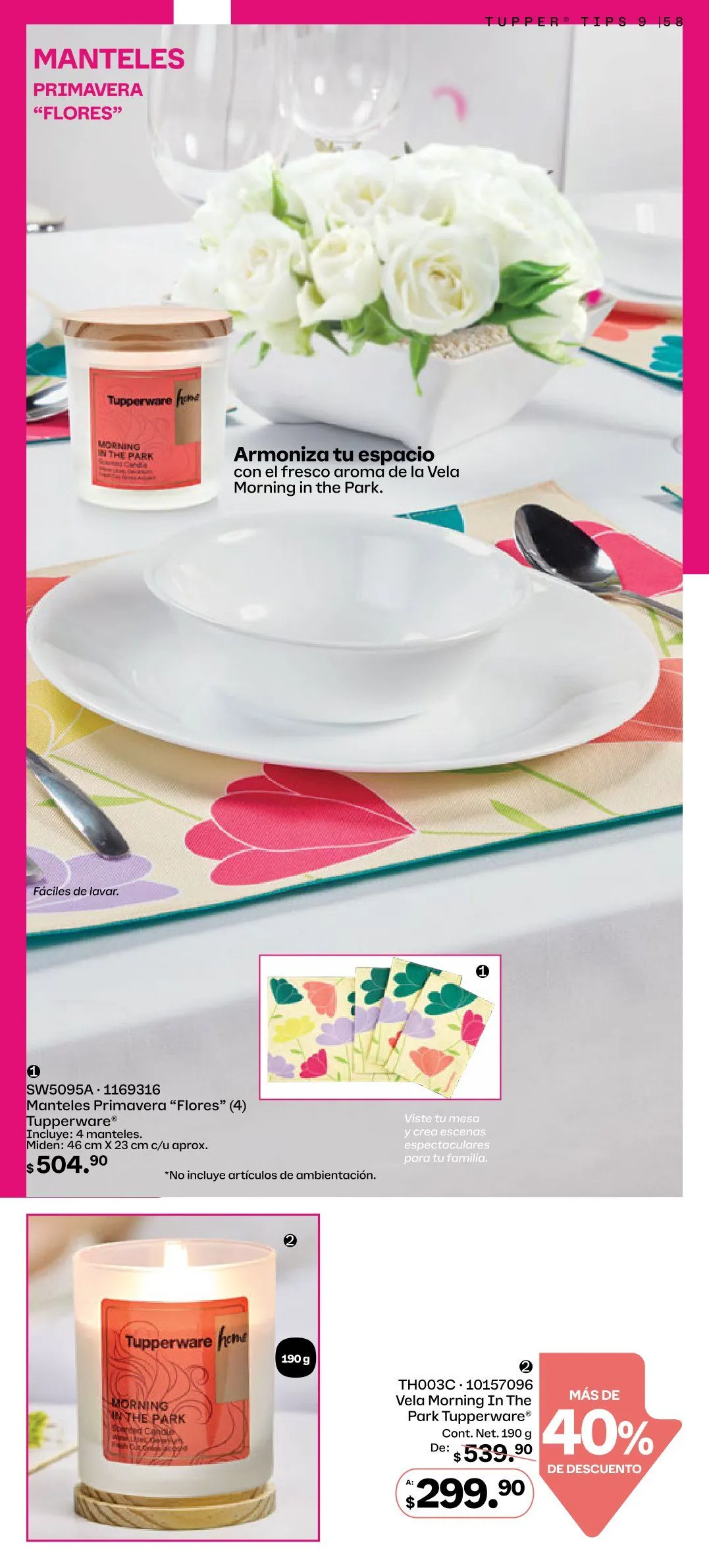 Catálogo de Tupperware logo de catálogo 11 de agosto al 7 de septiembre 2025 - Pagina 40