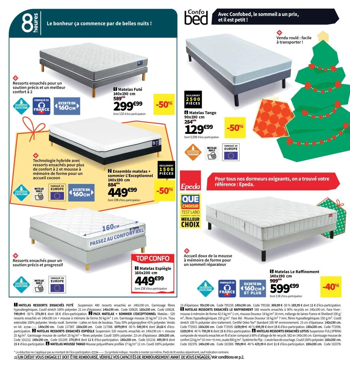 Catalogues Conforama du 28 octobre au 25 décembre 2025 - Catalogue page 58