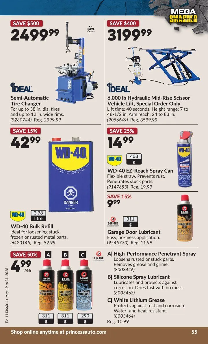  Princess Auto flyers from May 19 to May 31 2026 - flyer page 58