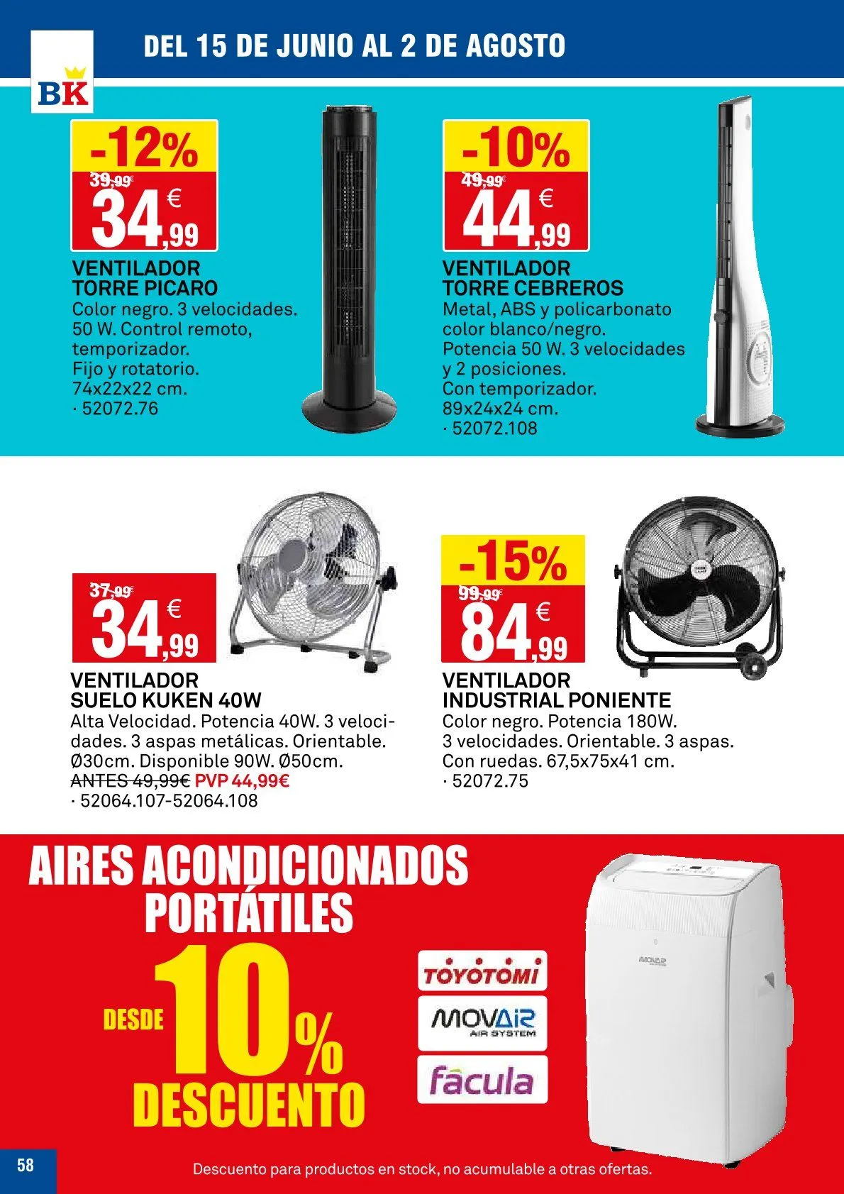 Catálogo de Bricoking Ofertas 15 de junio al 2 de agosto 2026 - Página 58