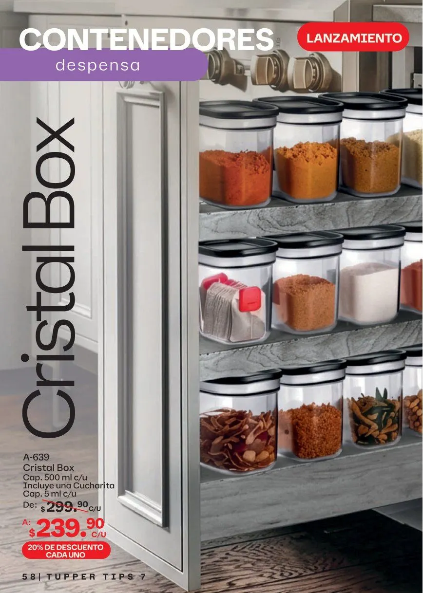 Catálogo de Tupperware Ofertas 15 de junio al 12 de julio 2026 - Pagina 58
