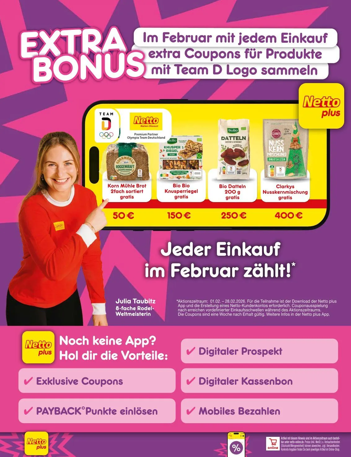 Netto Marken-Discount von 6. Februar bis 14. Februar 2026 - Prospekt seite 58