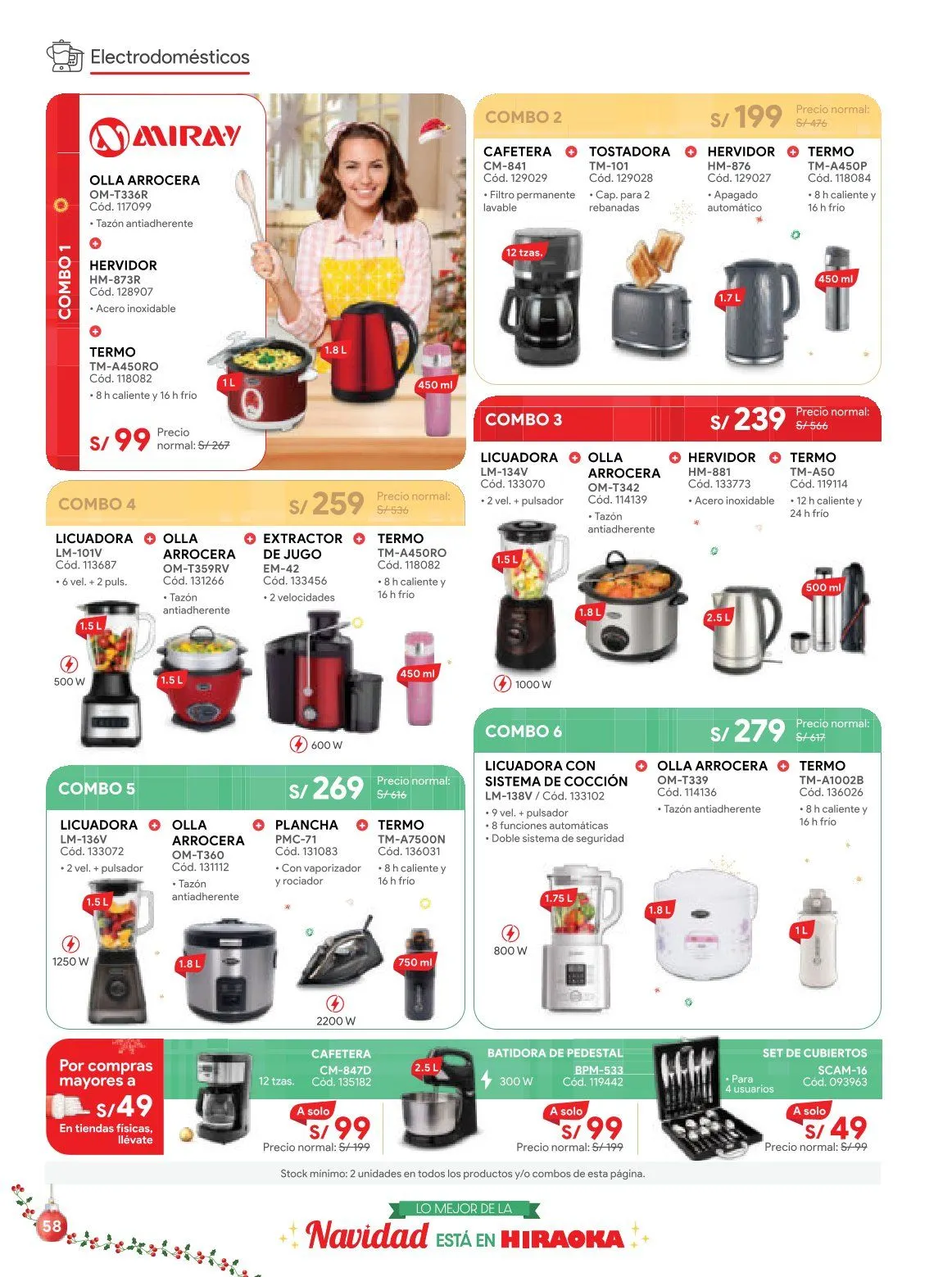 Catalogo de Hiraoka Ofertas 9 de diciembre al 31 de diciembre 2025 - Pag 58