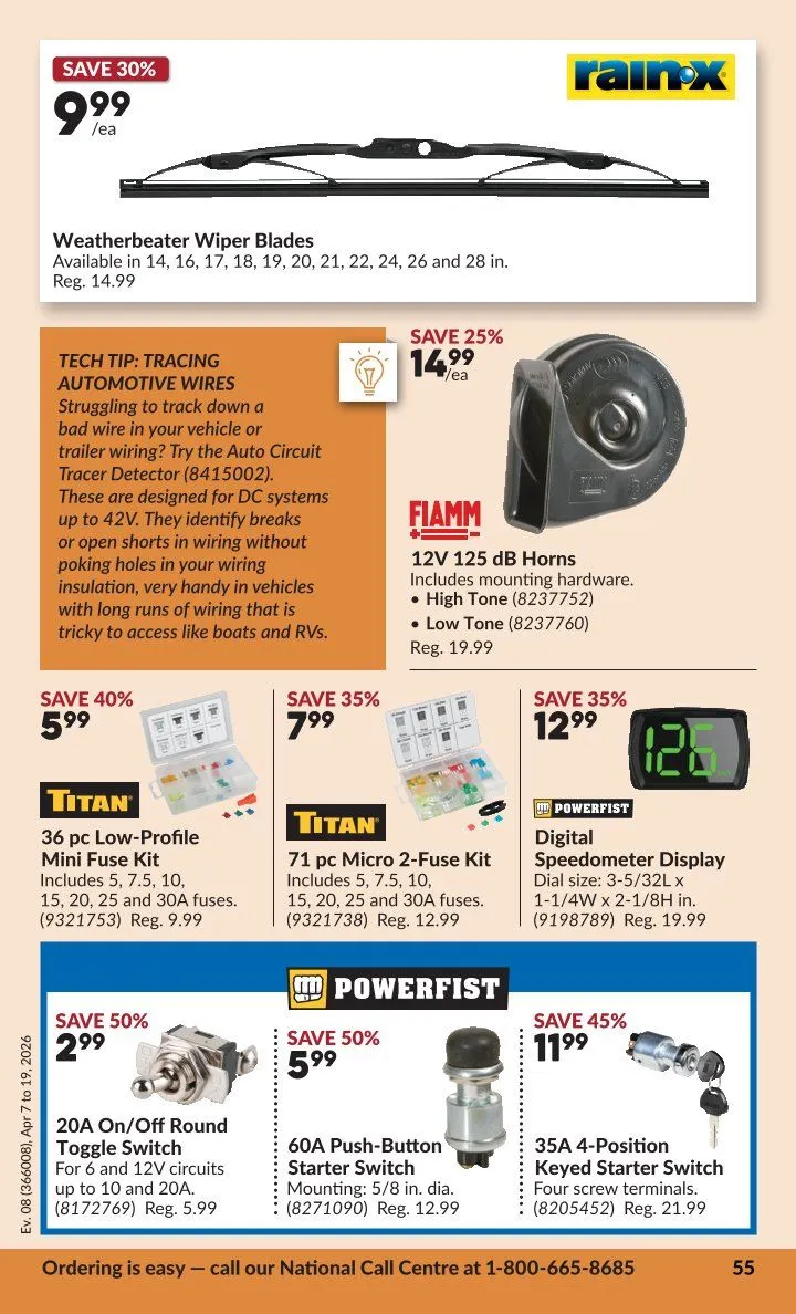 Princess Auto Sales from April 7 to April 19 2026 - flyer page 58