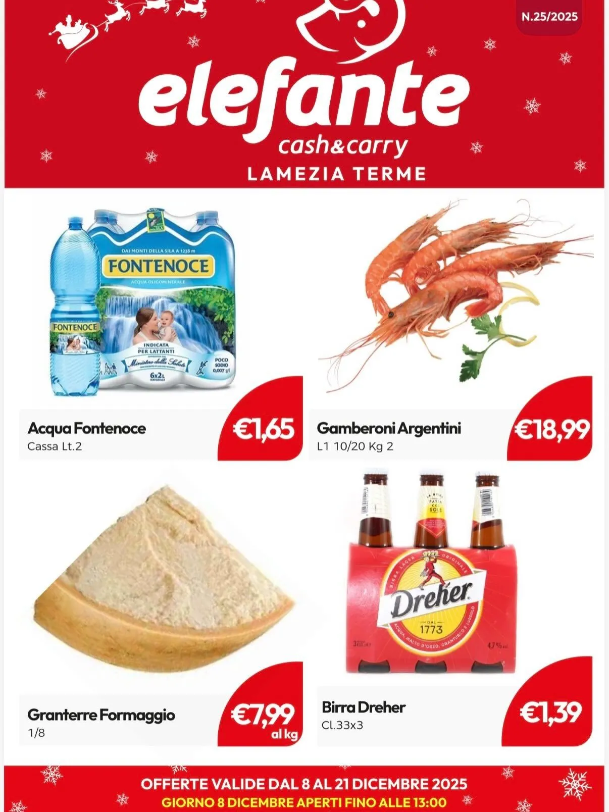 Elefante Cash & Carry Volantino da 8 dicembre a 21 dicembre di 2025 - Pagina del volantino