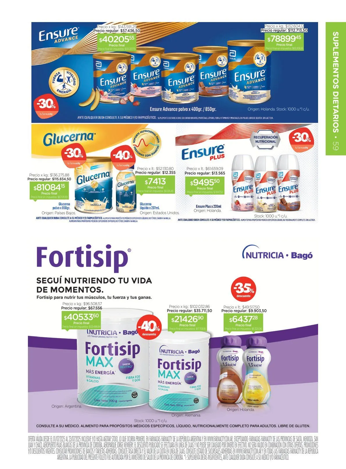 Ofertas de Catálogo mensual 1 de julio al 23 de julio 2025 - Página 58 del catálogo