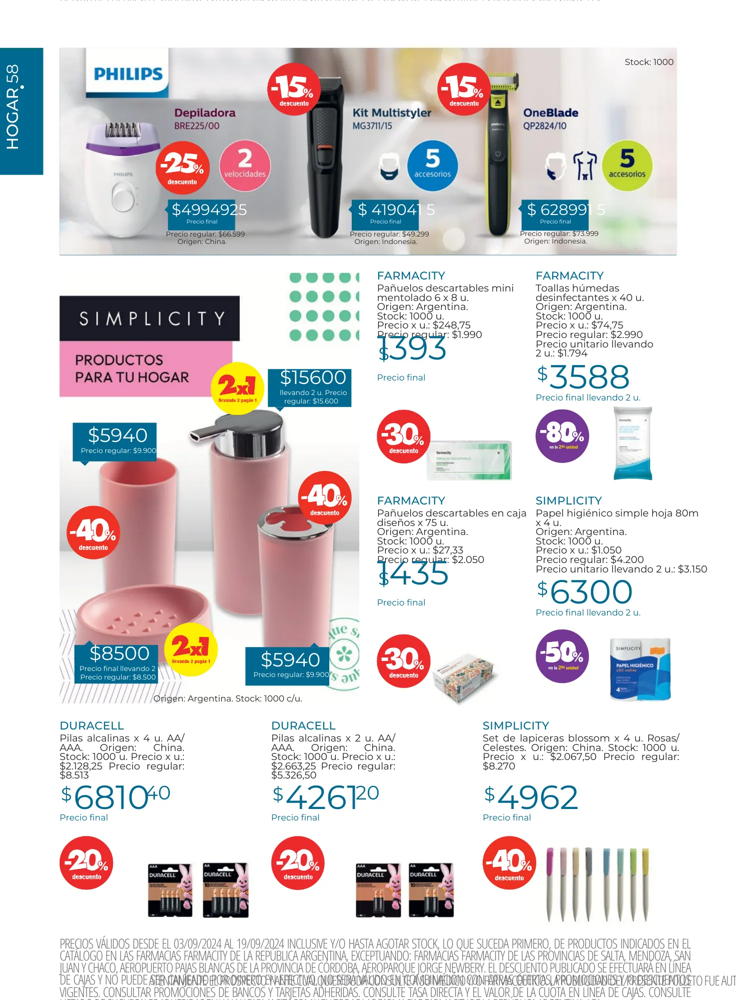 Ofertas de Ofertas de primavera! 3 de septiembre al 19 de septiembre 2024 - Página 40 del catálogo