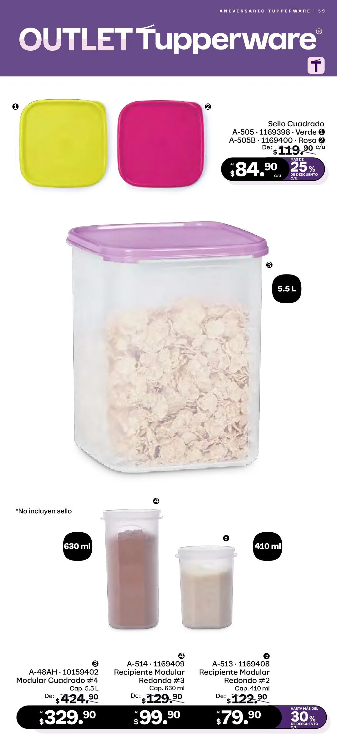 Catálogo de Tupperware Ofertas 22 de abril al 20 de mayo 2025 - Pagina 80