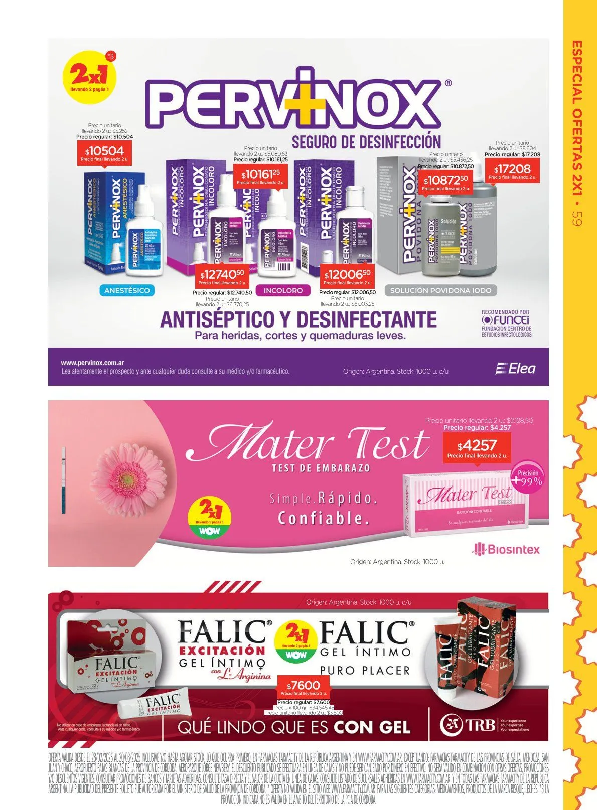 Ofertas de Farmacity Ofertas 5 de marzo al 20 de marzo 2025 - Página 67 del catálogo