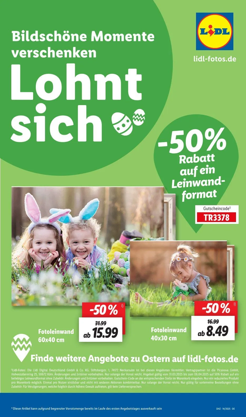 Lidl Prospekt von 31. März bis 15. April 2025 - Prospekt seite 50