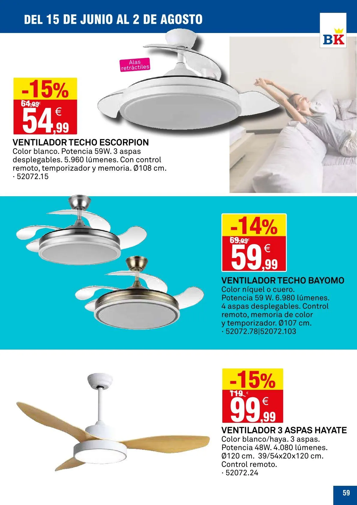 Catálogo de Bricoking Ofertas 15 de junio al 2 de agosto 2026 - Página 59