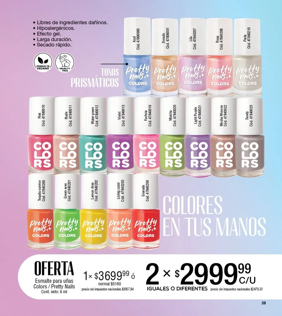 Ofertas de  Ofertas Millanel  27 de abril al 24 de mayo 2026 - Página 59 del catálogo