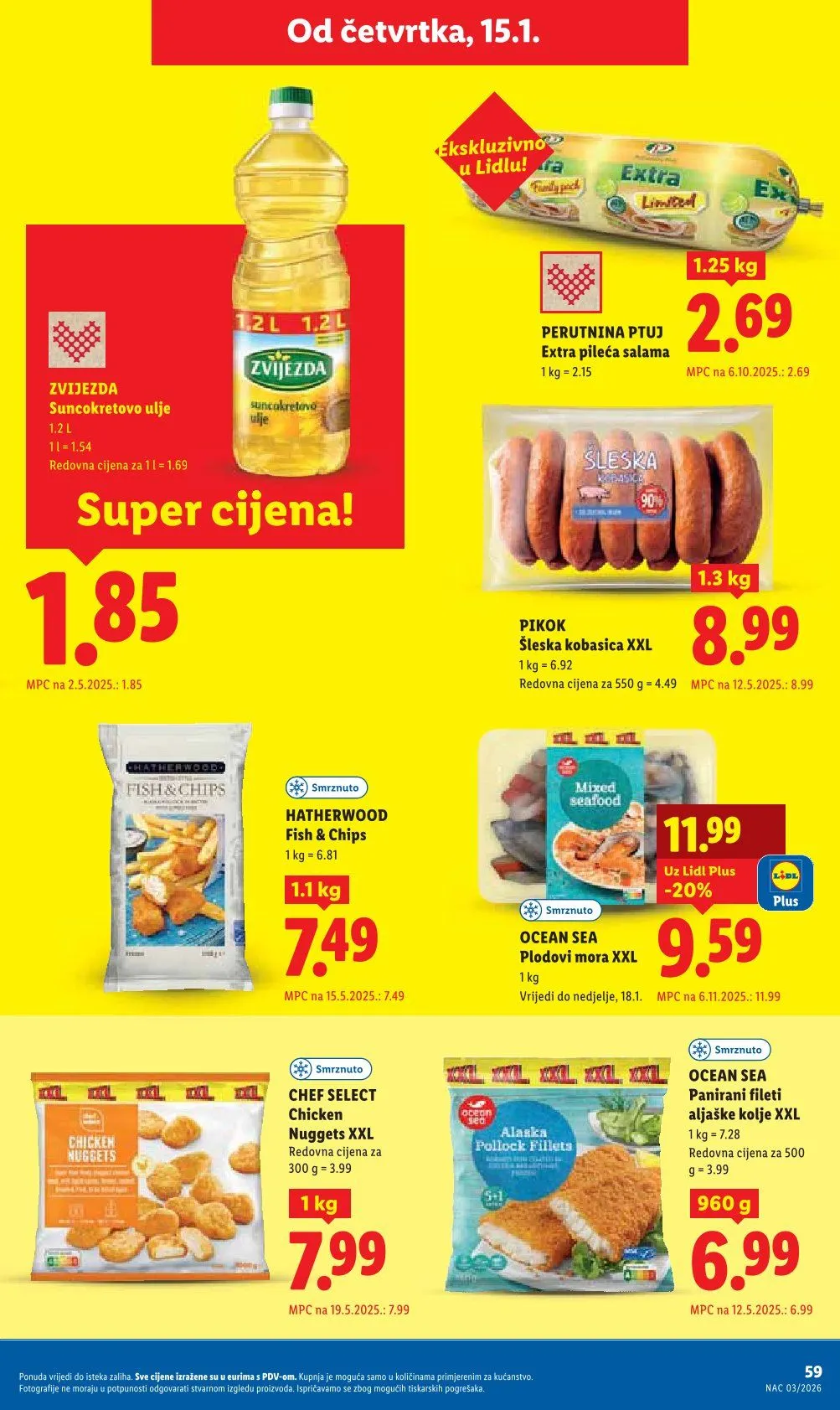 Katalog  Lidl od 12. siječnja do 18. siječnja 2026. - Pregled Stranica 59