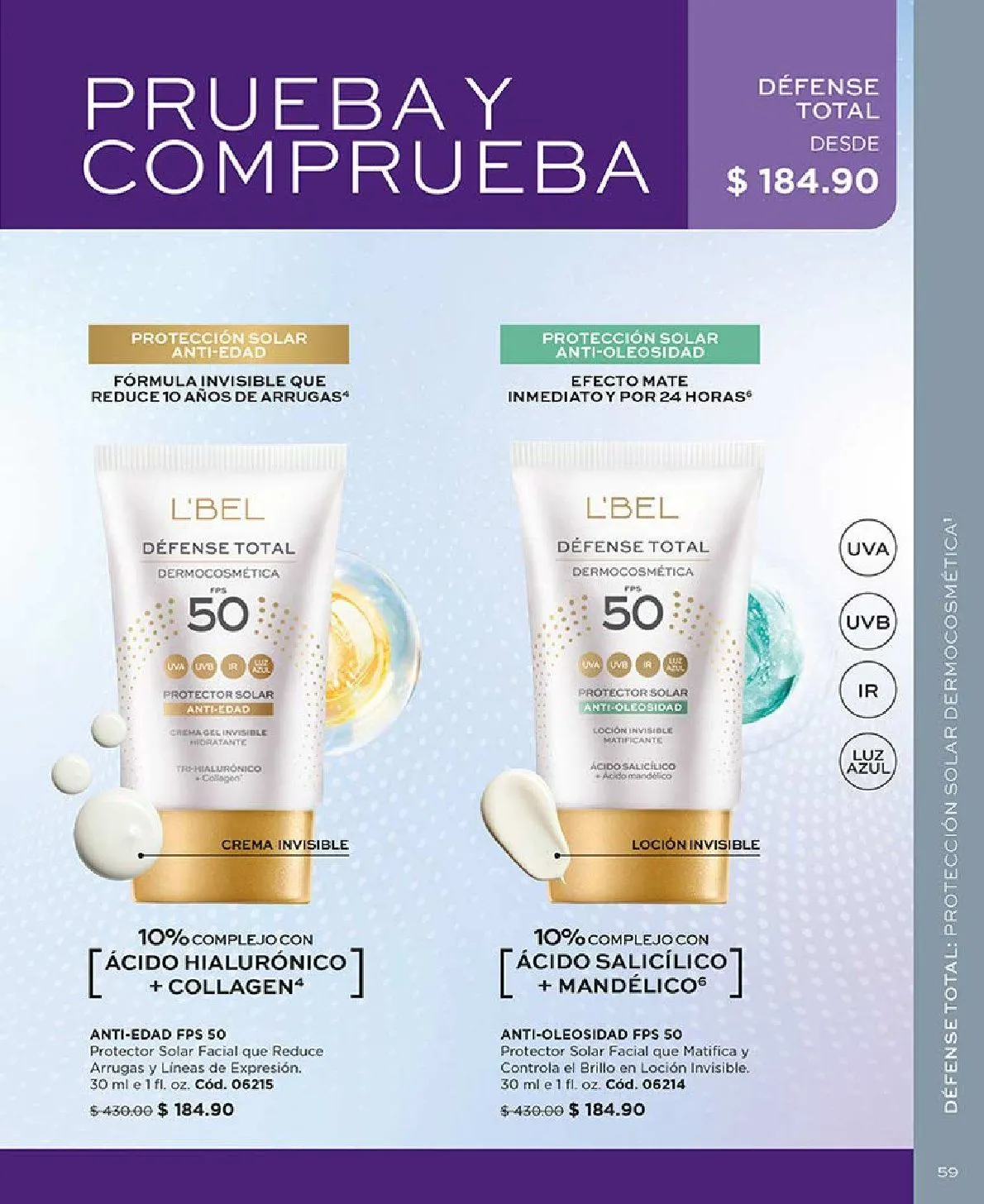 Catálogo de L'Bel Oferta del Mes 1 de septiembre al 30 de septiembre 2025 - Pagina 67