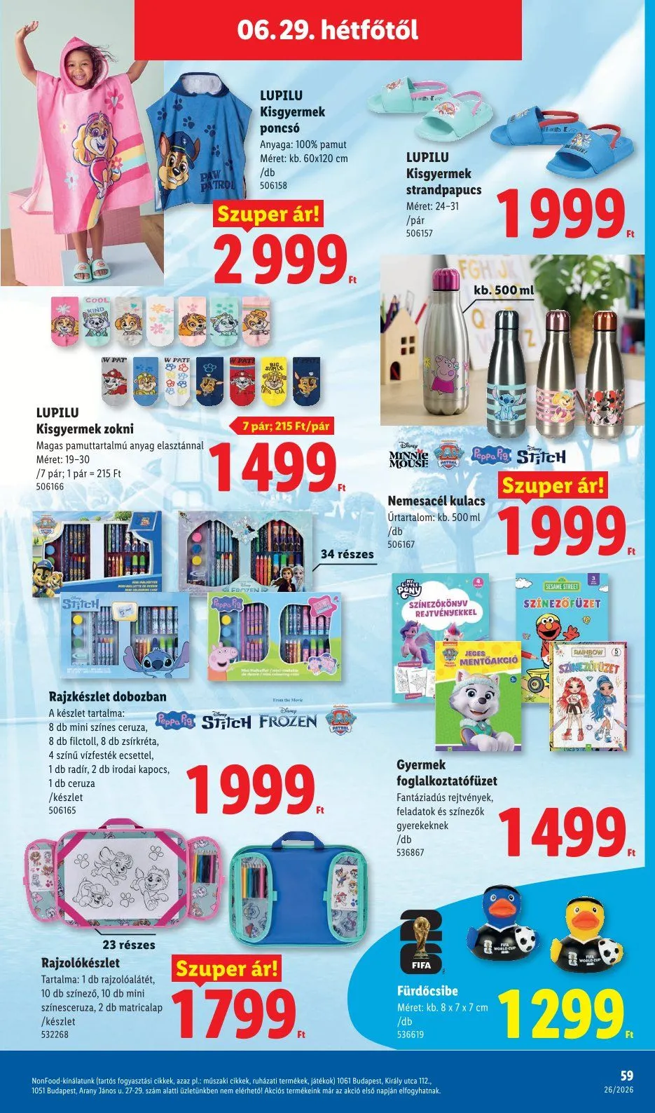 Katalógus Lidl legfrissebb ajánlatai június 25.-tól július 7.-ig 2026. - Oldal 59