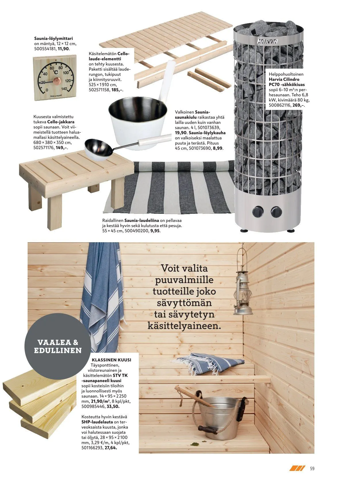 Kaupan K-Rauta uusimmat tarjoukset voimassa alkaen 5. helmikuuta - 28. helmikuuta 2026 - Tarjouslehti sivu 59