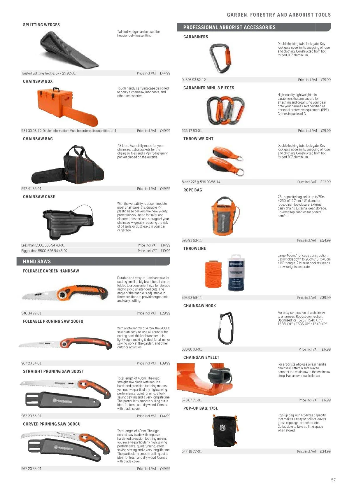Husqvarna catalogues  von 13. Februar bis 28. Februar 2026 - Flugblätt seite  59