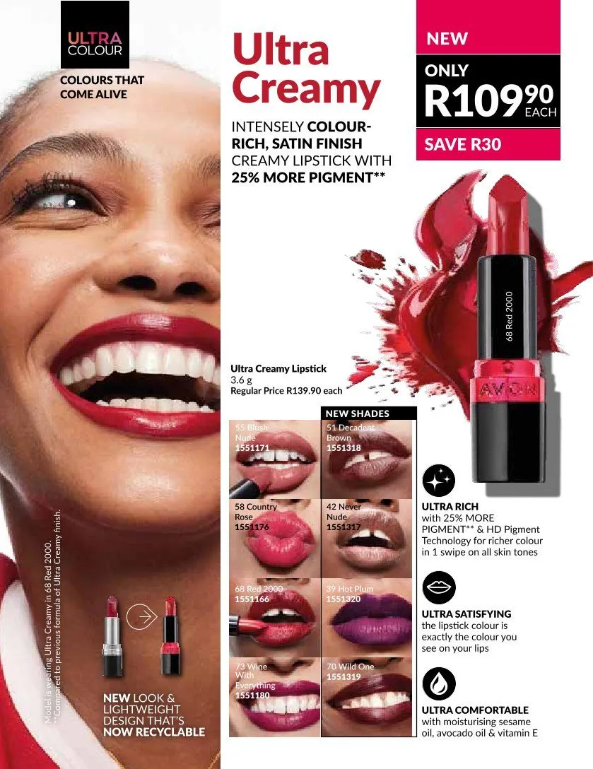 Avon Sales from 1 August to 31 August 2025 - Catalogue Page 107