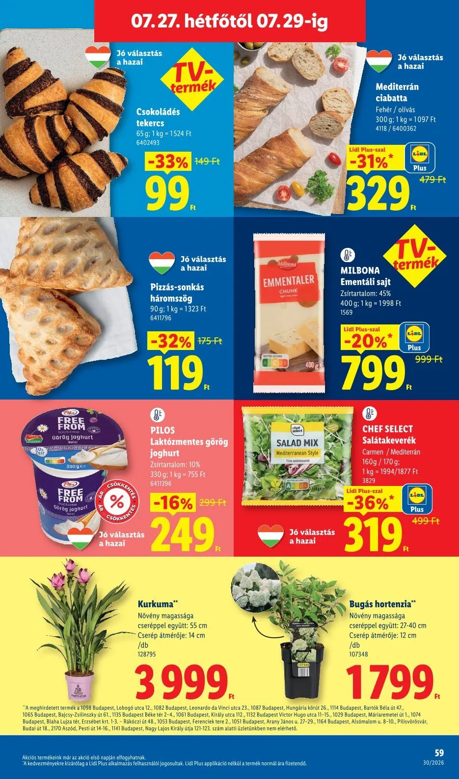 Katalógus  Lidl legfrissebb ajánlatai július 23.-tól július 29.-ig 2026. - Oldal 59