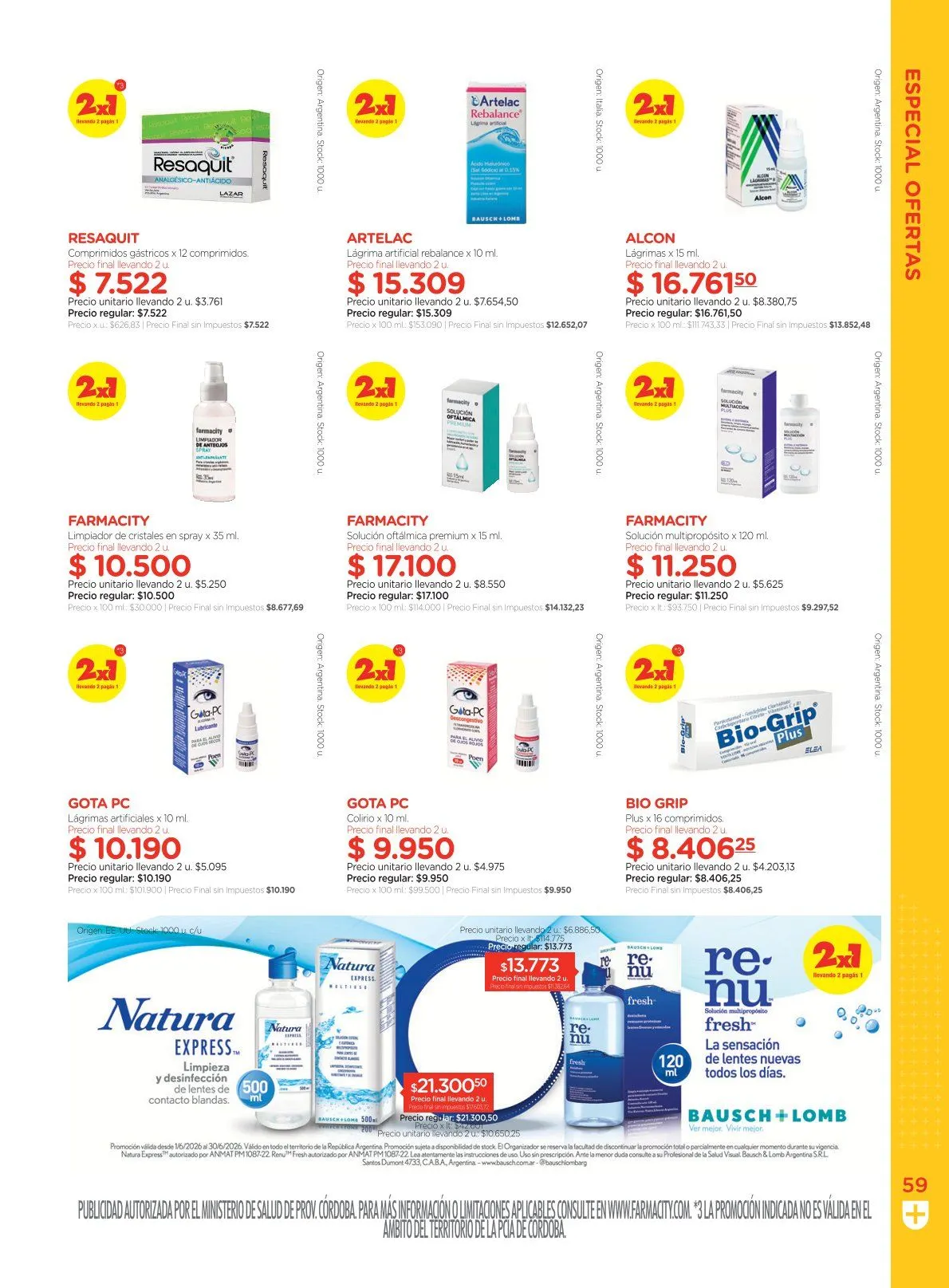 Ofertas de Farmacity Ofertas 2 de junio al 22 de junio 2026 - Página 59 del catálogo