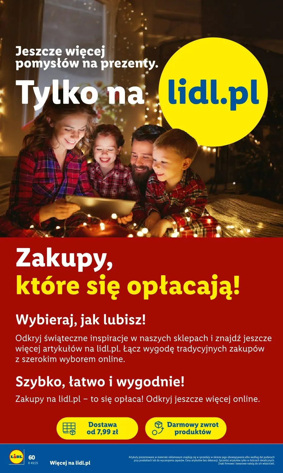 Gazetka Lidl od 3 listopada do 5 grudnia 2025 - Strona 60