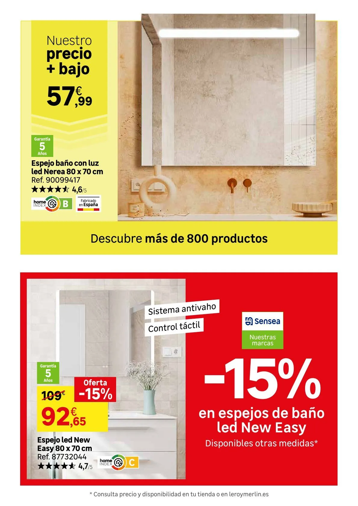 Catálogo de Leroy Merlin Ofertas 26 de mayo al 22 de junio 2026 - Página 60