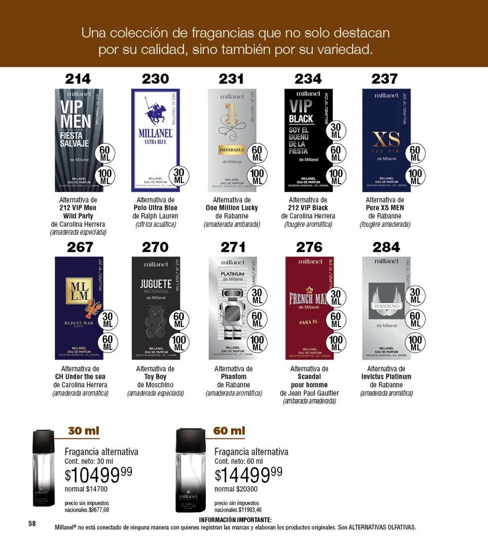 Ofertas de Millanel Ofertas 10 de noviembre al 7 de diciembre 2025 - Página 60 del catálogo