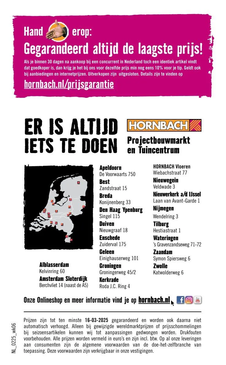 Hornbach Aanbiedingen van 4 februari tot 16 maart 2025 - Folder pagina 60