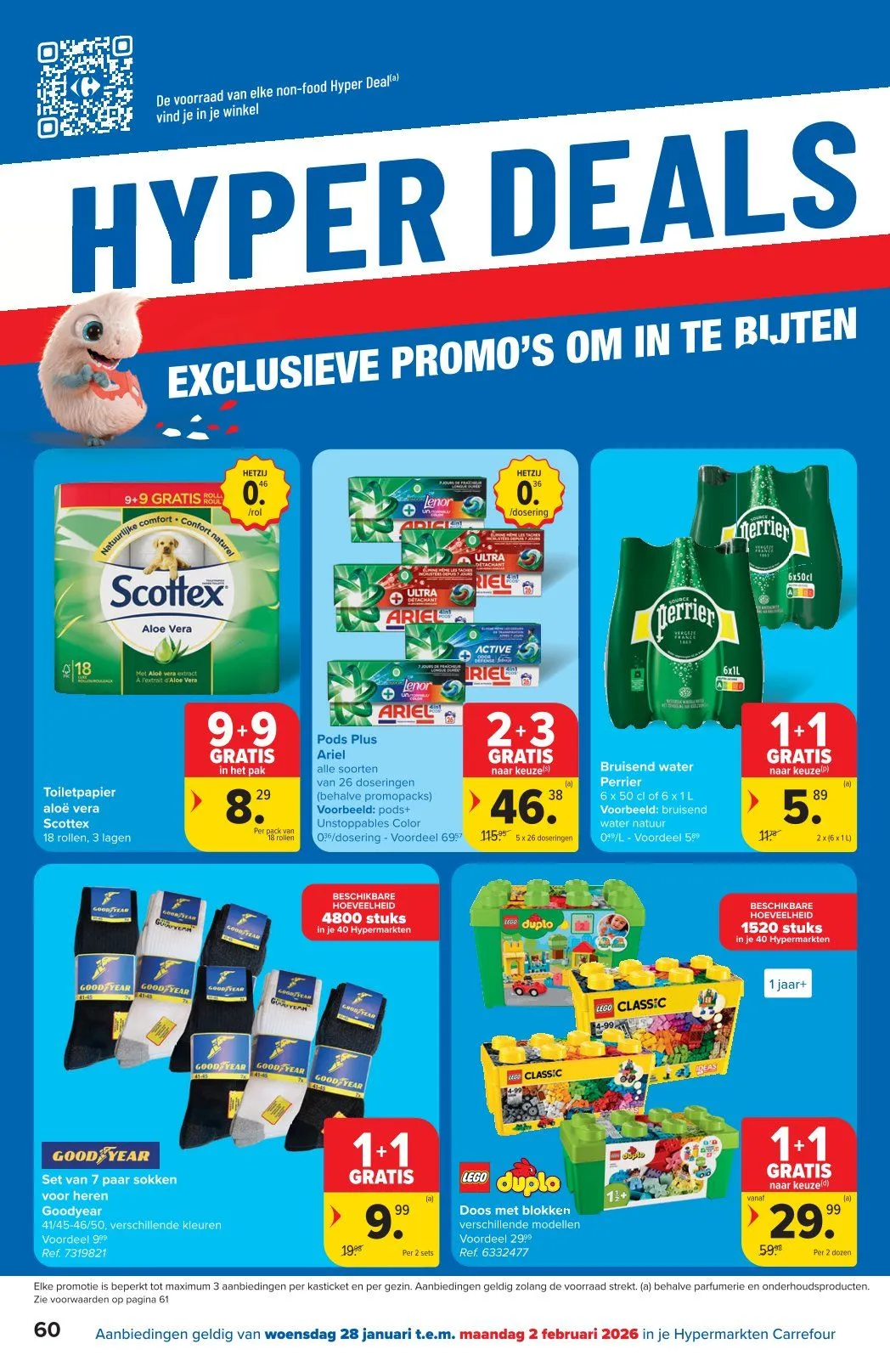 Carrefour folder van 28 januari tot 9 februari 2026 - folder pagina 60