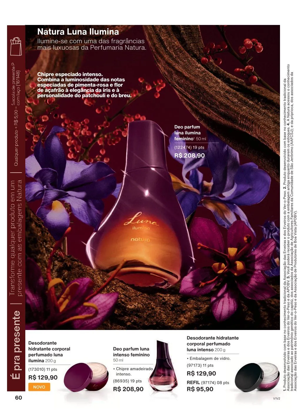 Encarte de Natura Ofertas 1 de outubro até 31 de outubro 2025 - Pagina 60