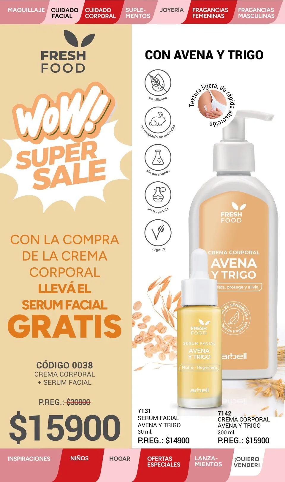 Ofertas de Arbell Ofertas 10 de julio al 3 de septiembre 2026 - Página 60 del catálogo