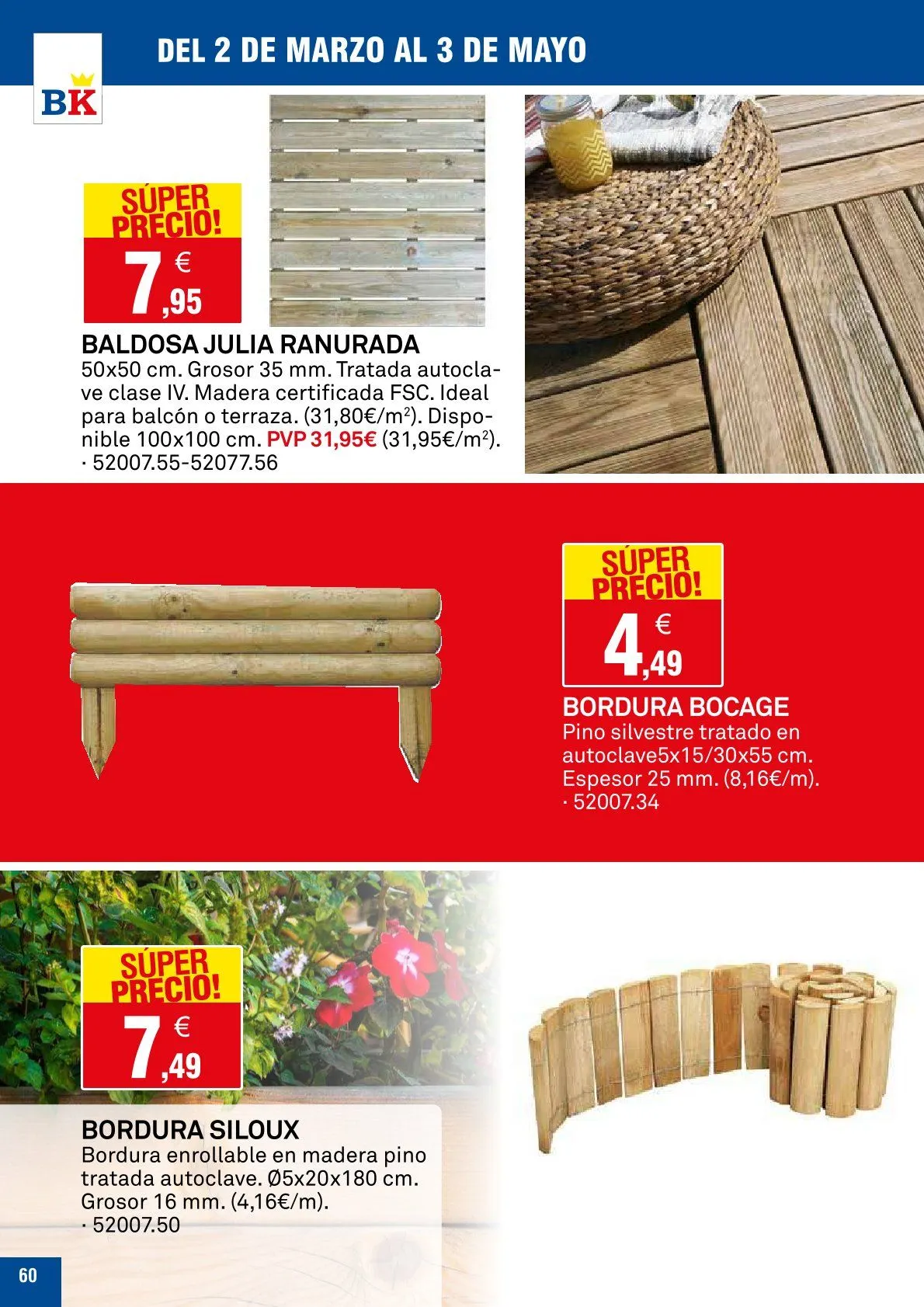 Catálogo de Bricoking Ofertas 2 de marzo al 3 de marzo 2026 - Página 60