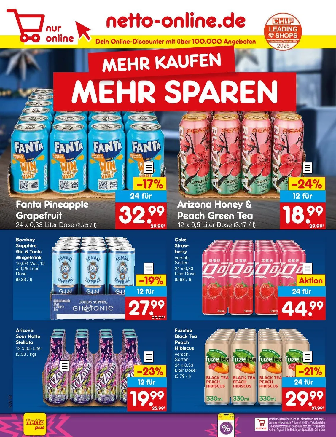  Netto Marken-Discount Angebote von 22. Dezember bis 27. Dezember 2025 - Prospekt seite 60