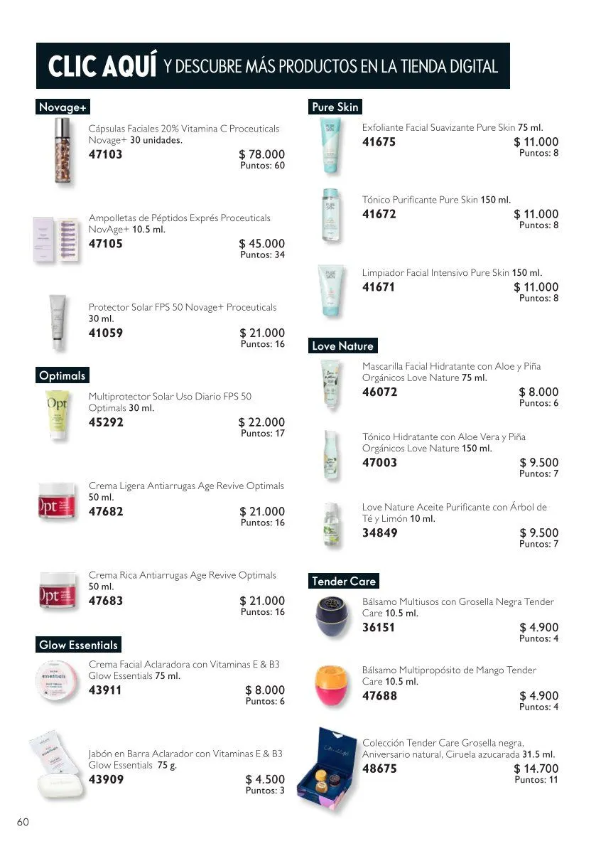 Catálogo de Oriflame Ofertas 11 de julio al 31 de julio 2026 - Página 60