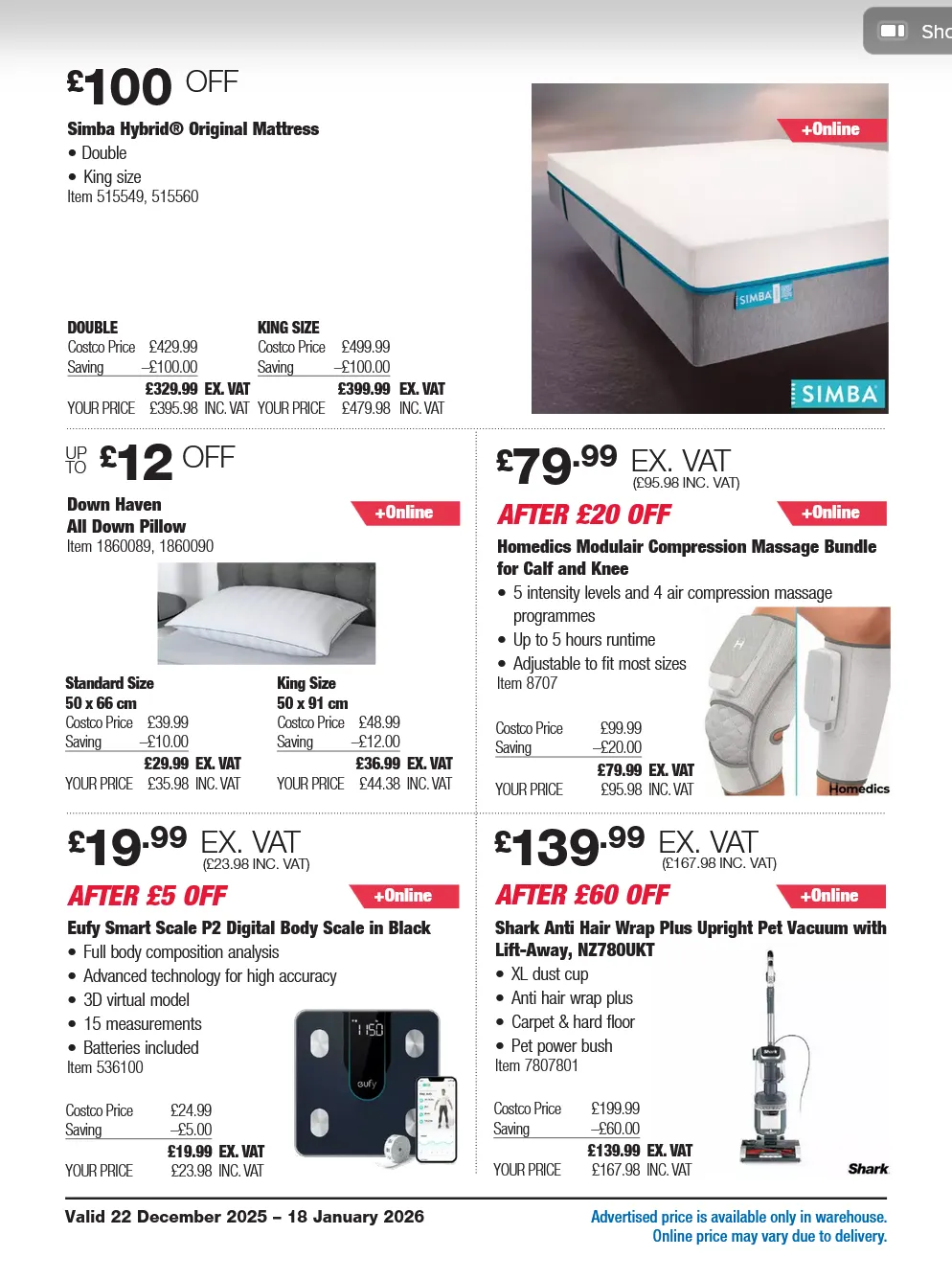 COSTCO Deals from 20 December to 18 January 2026 - Catalogue Page 6