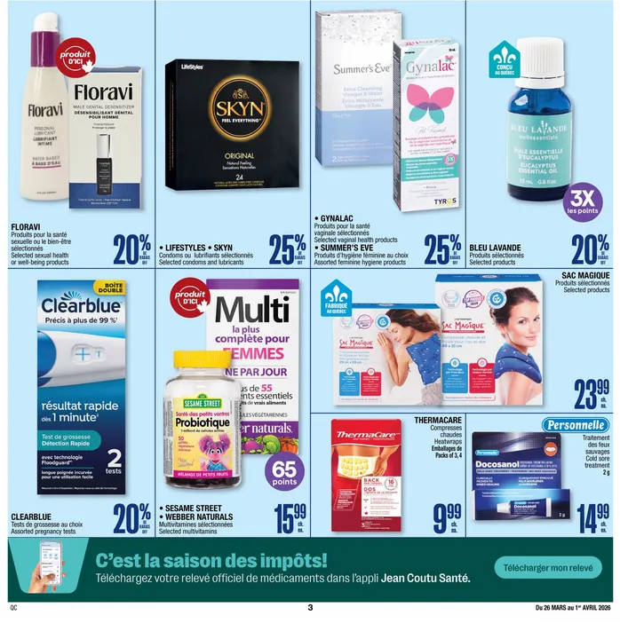 Jean Coutu Sales from March 27 to April 1 2026 - flyer page 6