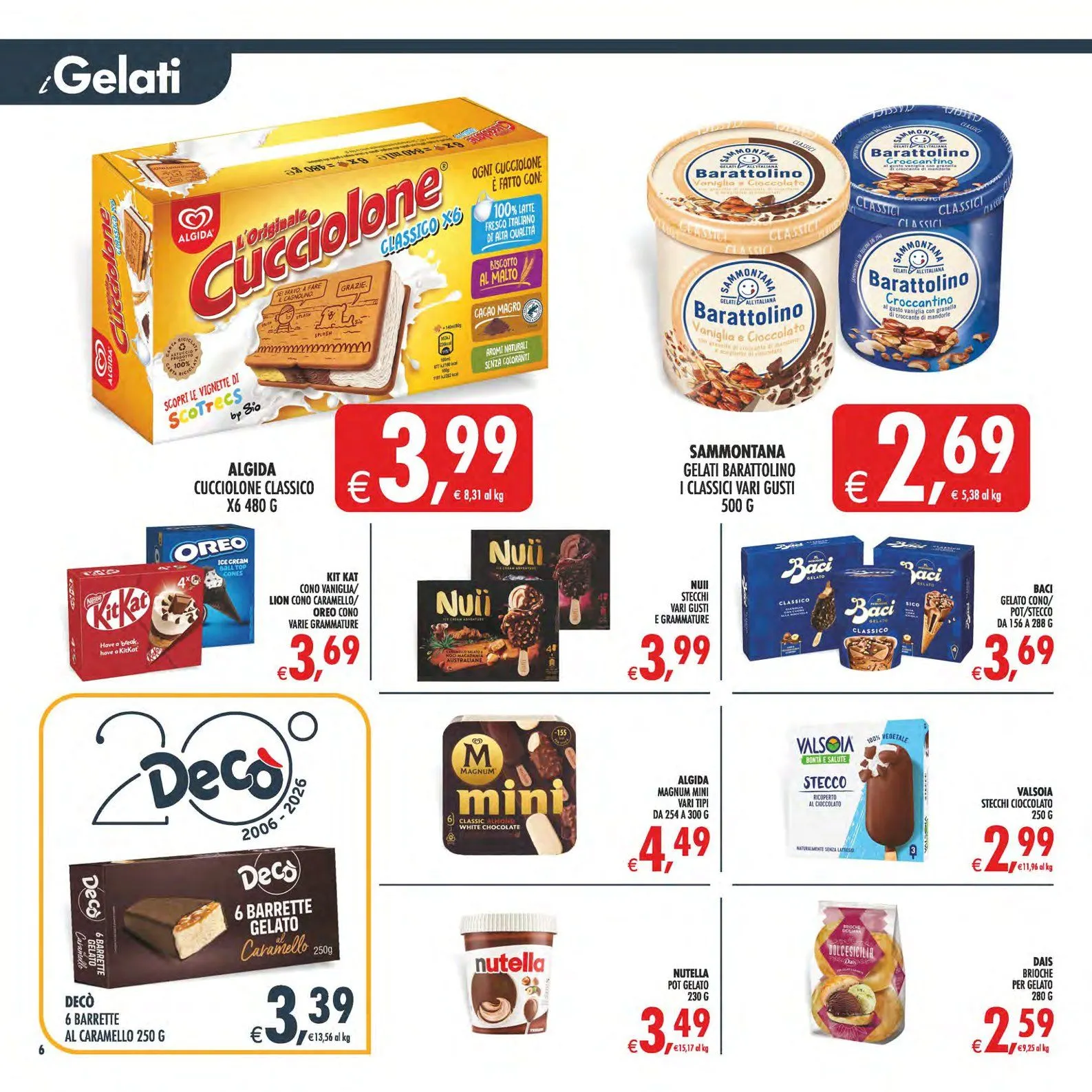 Volantini Deco Supermercati da 10 luglio a 20 luglio di 2026 - Pagina del volantino 6