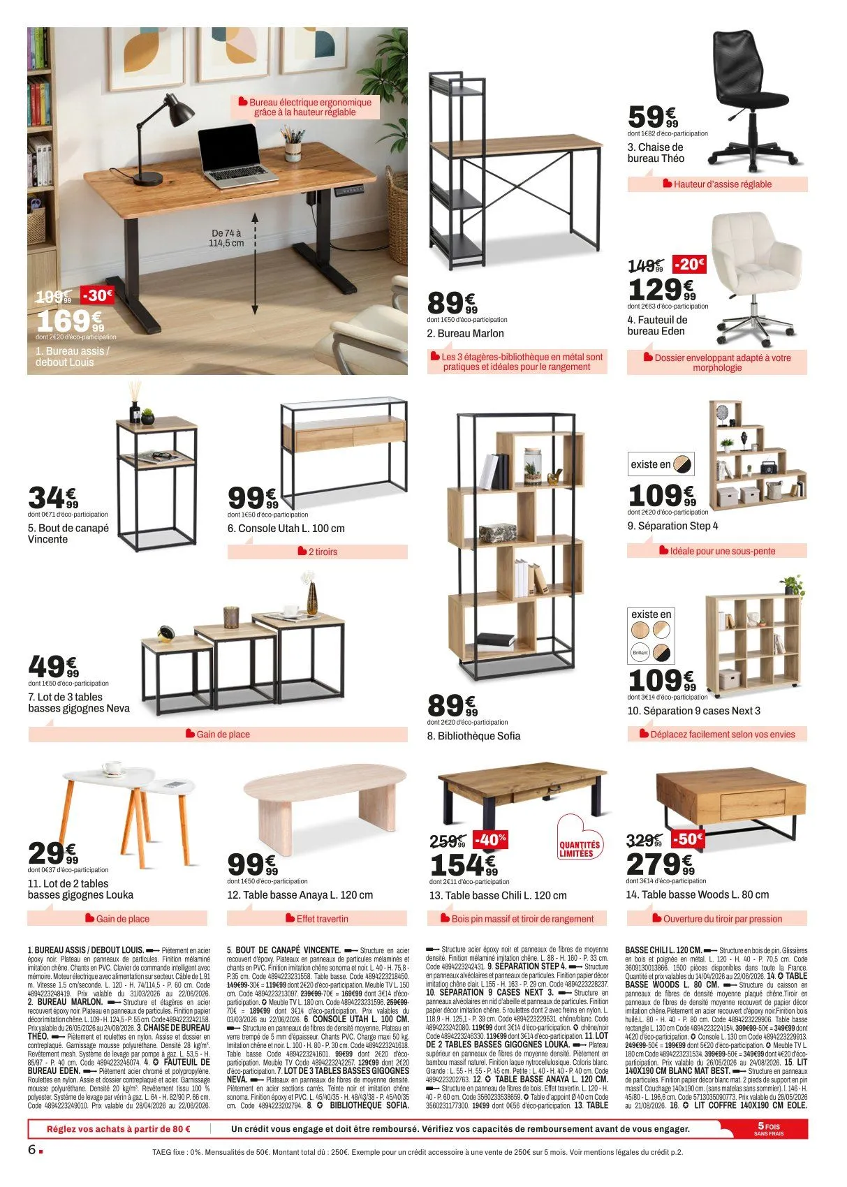 Catalogues BUT du 26 mai au 22 juin 2026 - Catalogue page 6