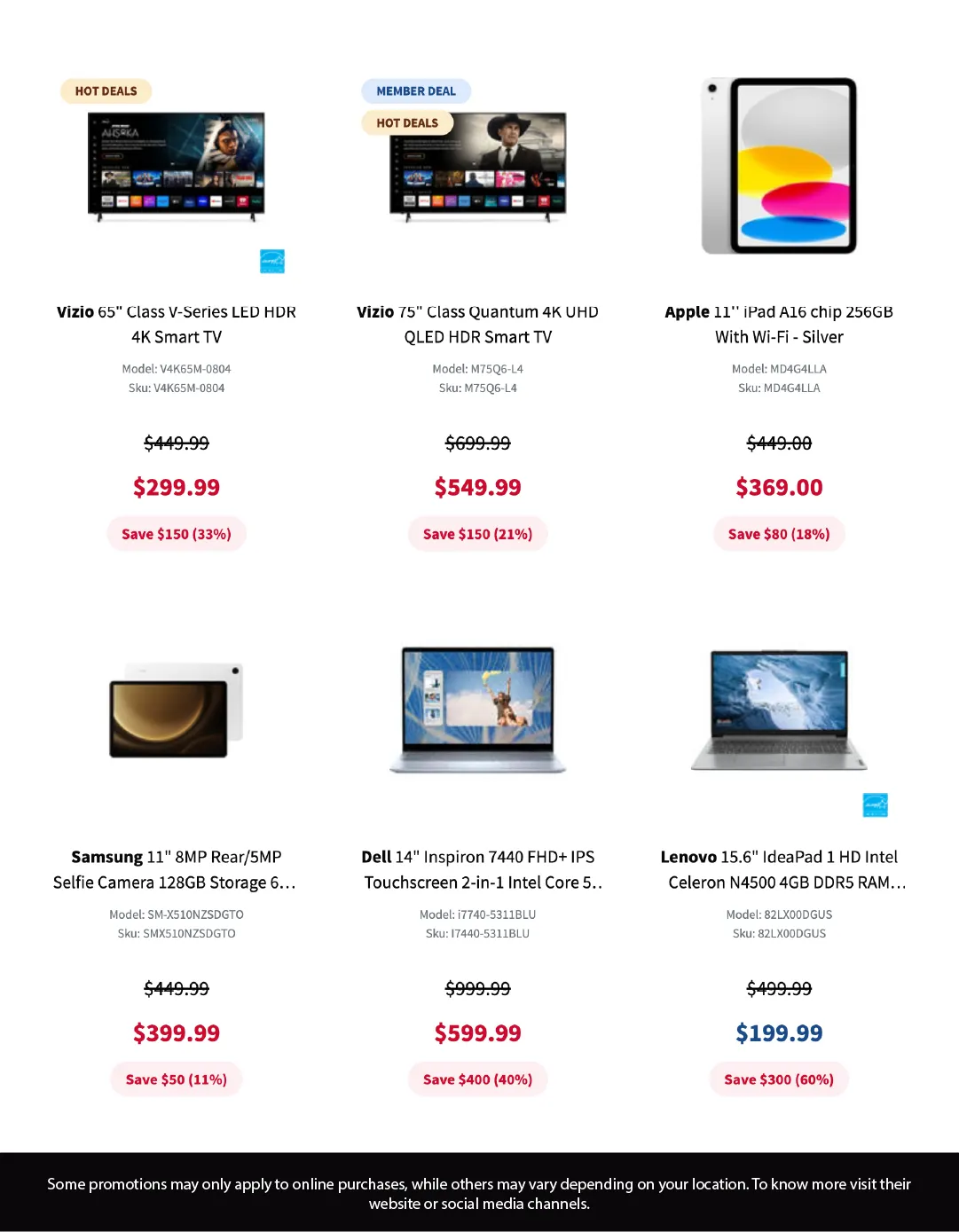 Weekly ad Brandsmart USA Sales from December 1 to December 13 2025 - Page 4