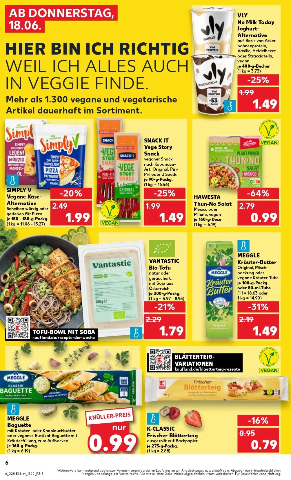 Kaufland Prospekte  von 18. Juni bis 24. Juni 2026 - Prospekt seite 6