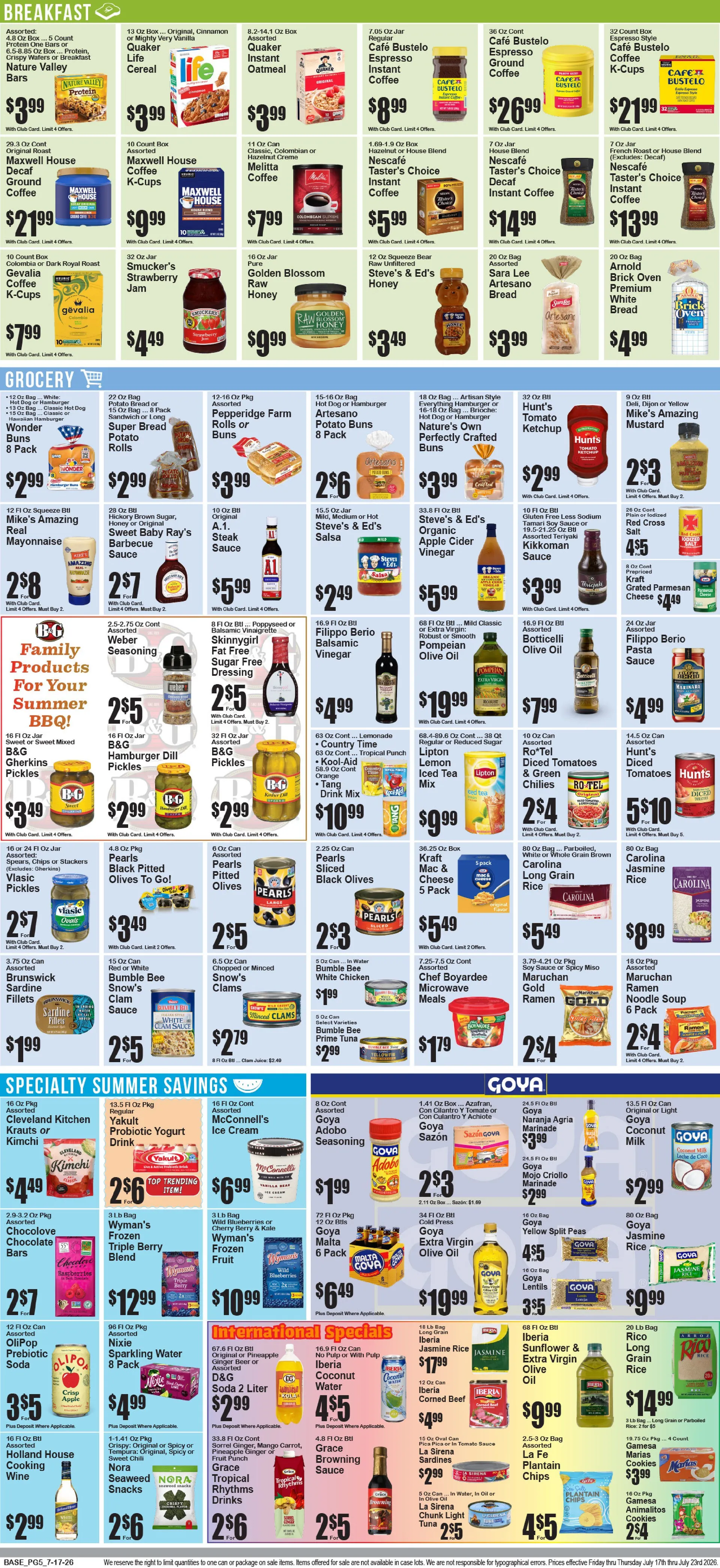 Weekly ad SuperFresh Sales from July 17 to July 23 2026 - Page 6
