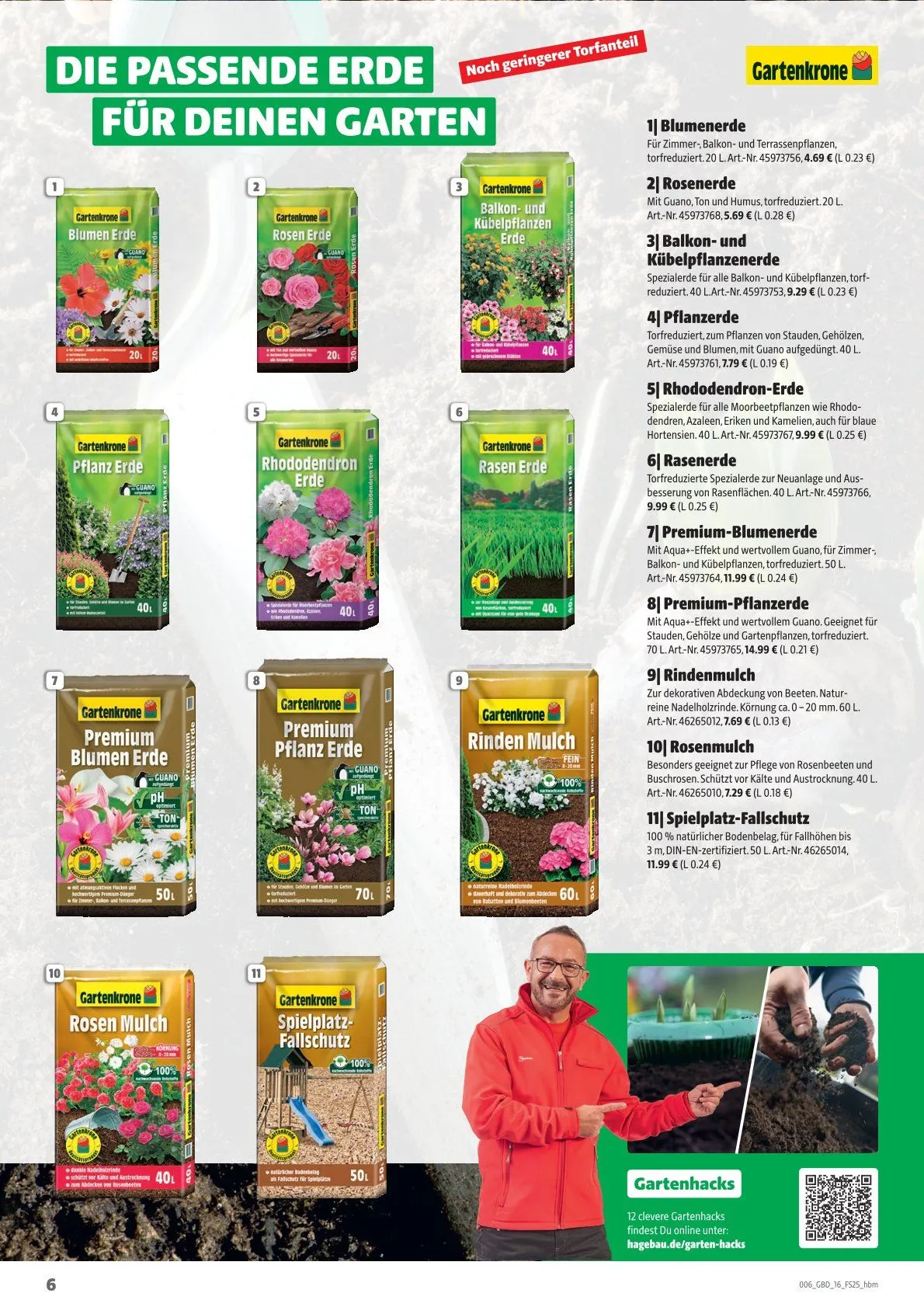 Hagebau Prospekt von 21. Mai bis 31. Dezember 2025 - Prospekt seite 6