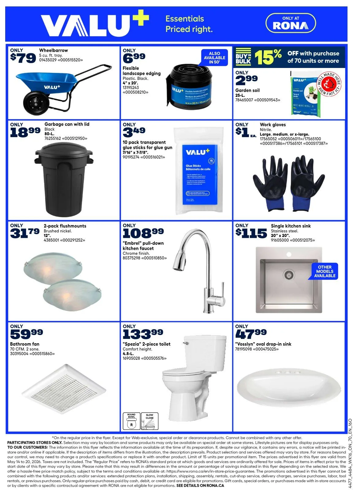 RONA Sales from May 18 to May 20 2026 - flyer page 6