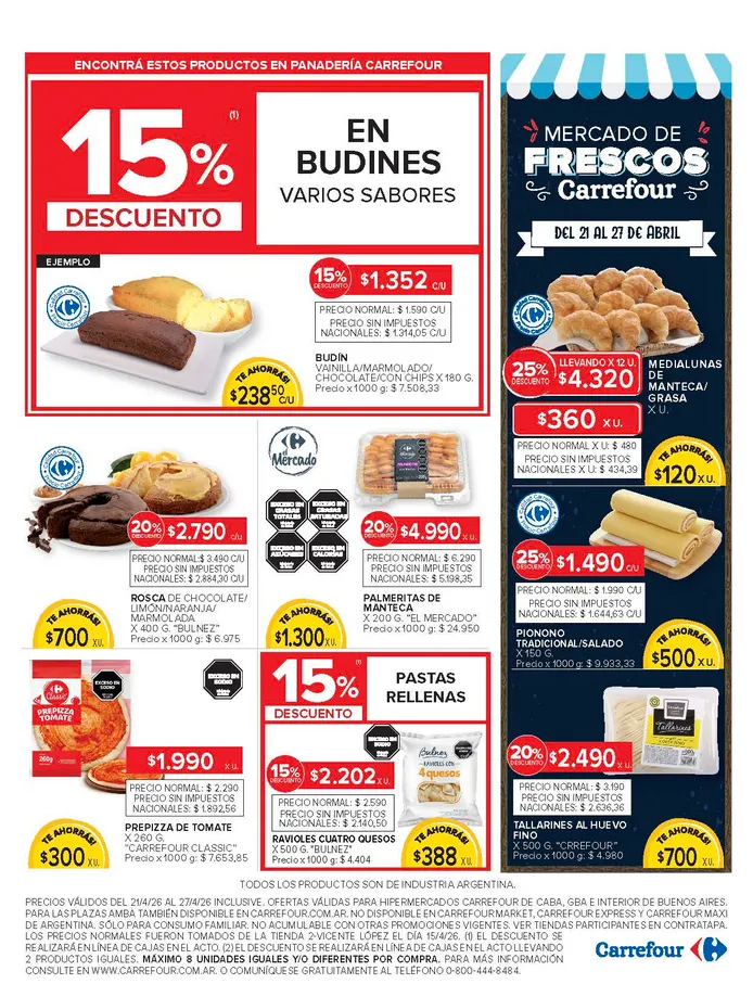 Ofertas de Ofertas Carrefour  21 de abril al 27 de abril 2026 - Página 6 del catálogo