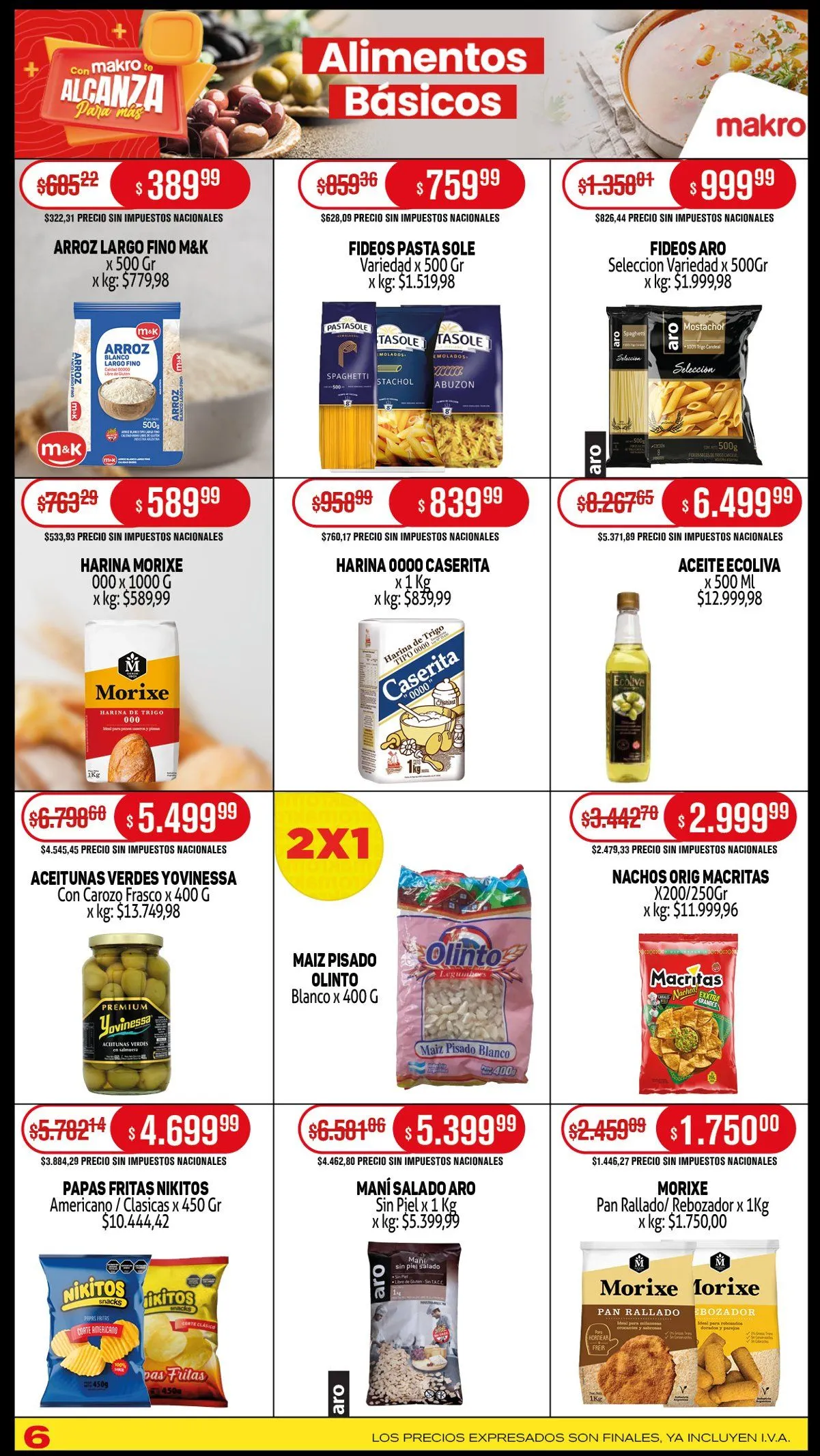 Ofertas de Ofertas Makro  2 de octubre al 9 de octubre 2025 - Página 6 del catálogo