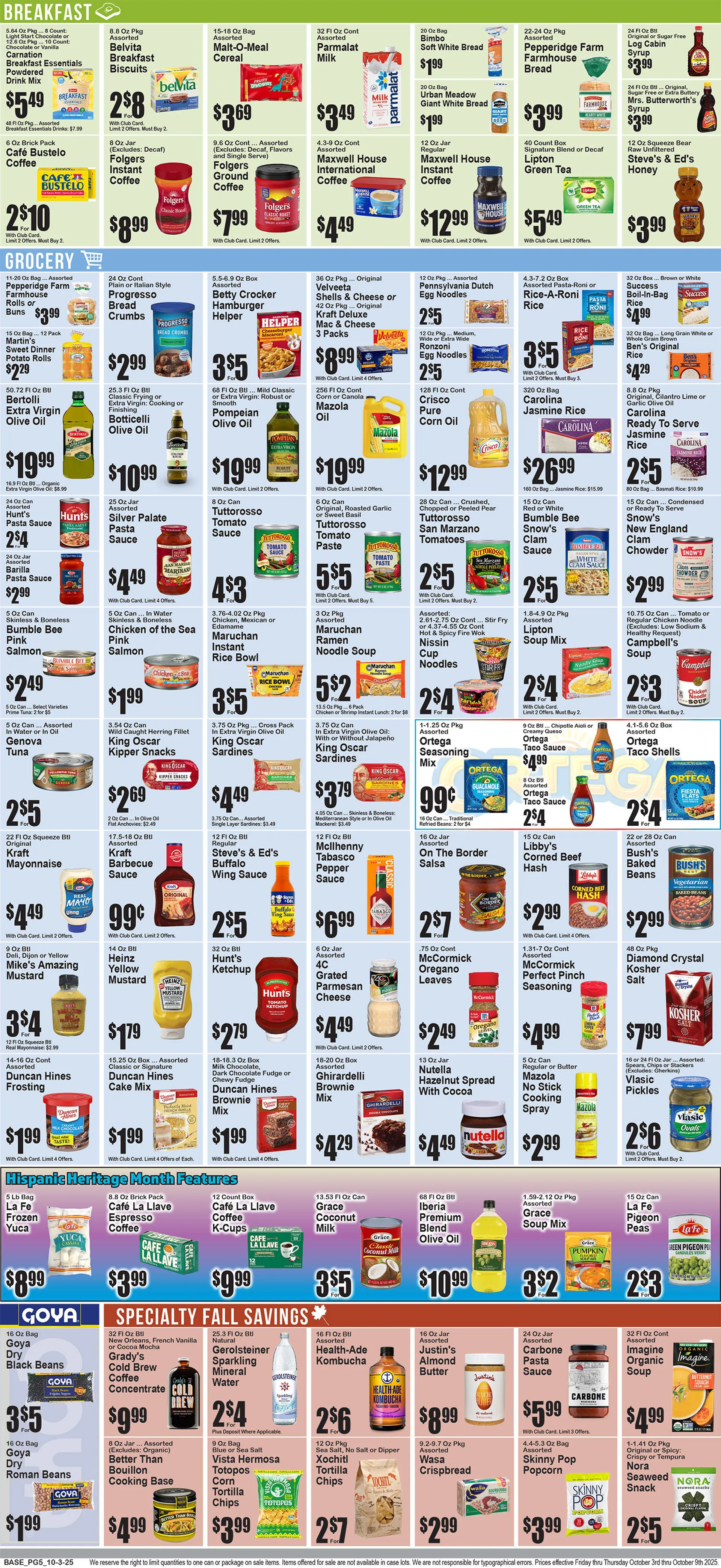 Weekly ad SuperFresh Sales from October 3 to October 9 2025 - Page 6