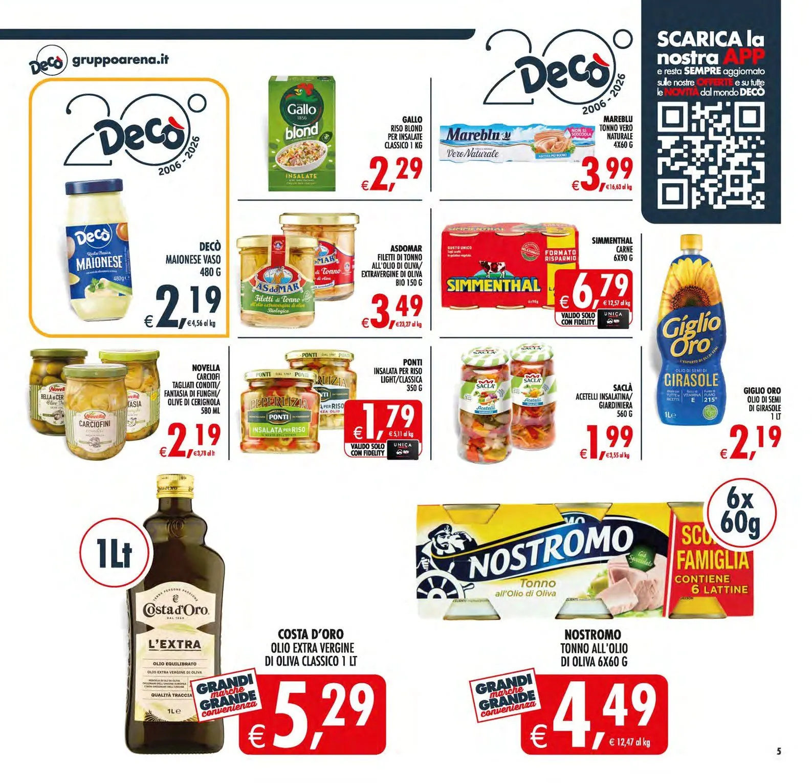 Volantini Deco Supermercati da 18 maggio a 28 maggio di 2026 - Pagina del volantino 6