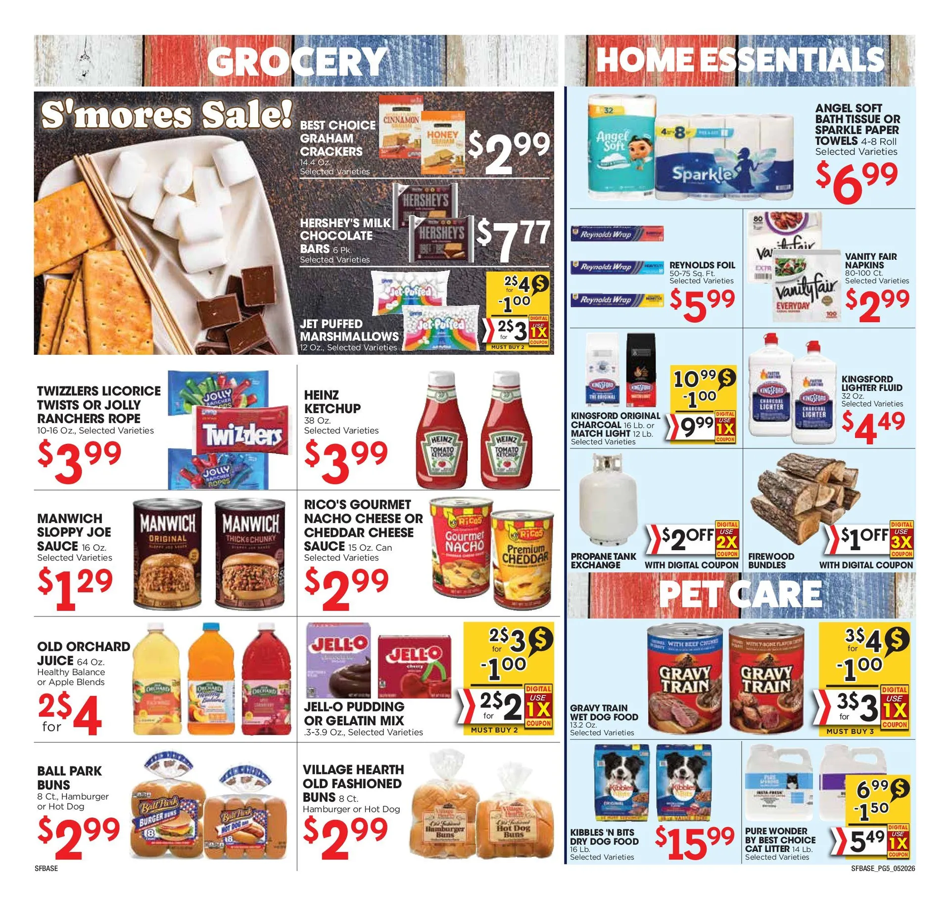 Weekly promotion Sunshine Foods weekly ads spanning from May 20 to May 26 2026 - Page 5 for Catalogue 365